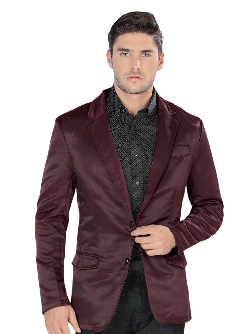 Men's Western Sleek Casual Blazer - Lamasini 492