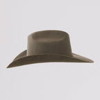 Women's 100% Wool Felt Western Cowboy Hat - Style Cattleman