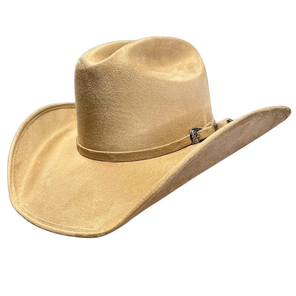 New Cowboy Cattleman Faux Suede Hat - Style Dutch
