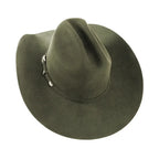 Women's 100% Wool Felt Western Cowboy Hat - Style Cattleman