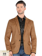 Men's Soft Finish Western Blazer - Lamasini 510