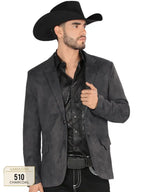 Men's Soft Finish Western Blazer - Lamasini 510