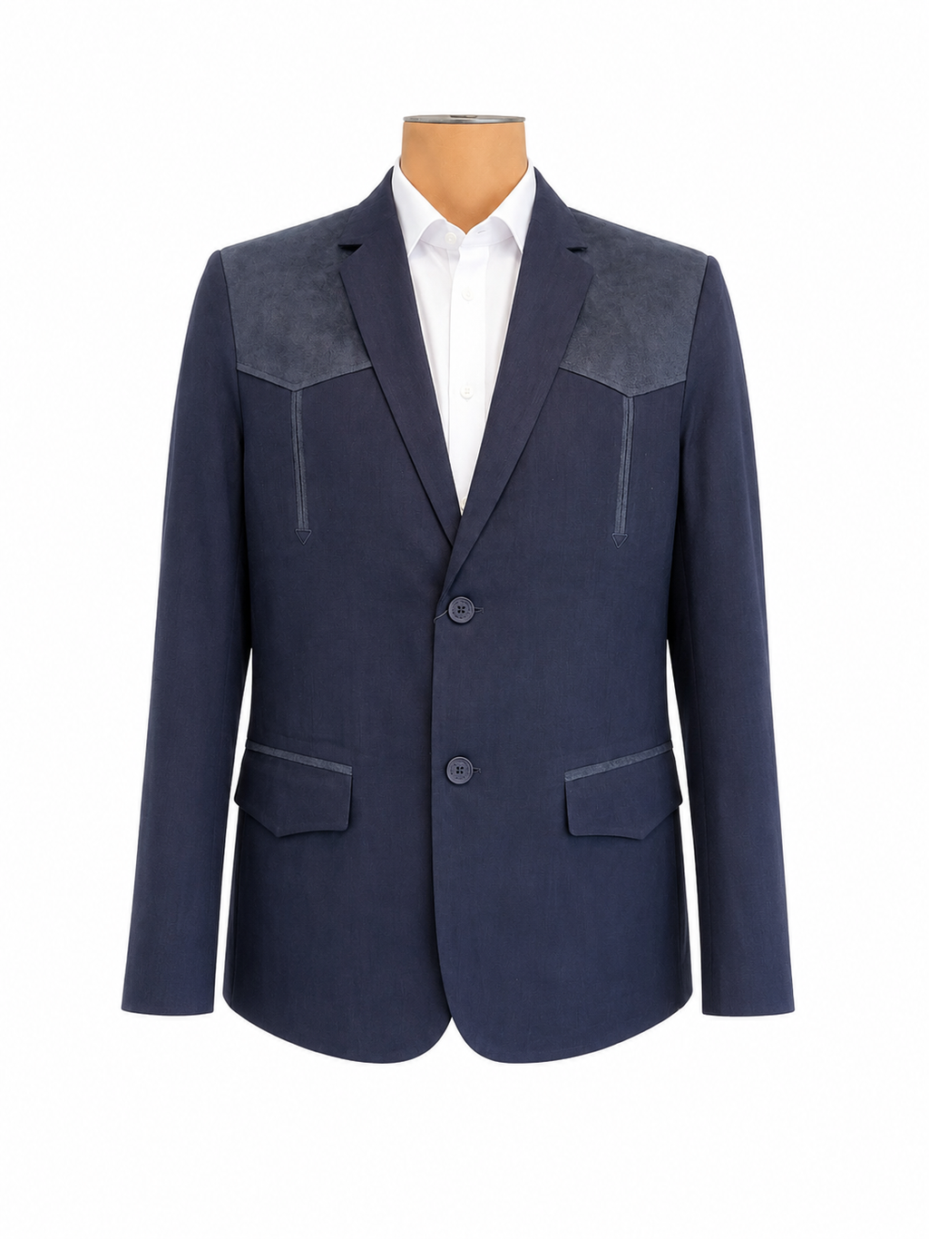 Men’s Western Suade Blazer - Lamasini 515