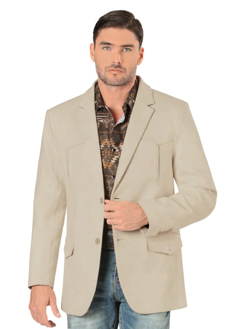 Men's Plain Western Blazer - Montero 2184