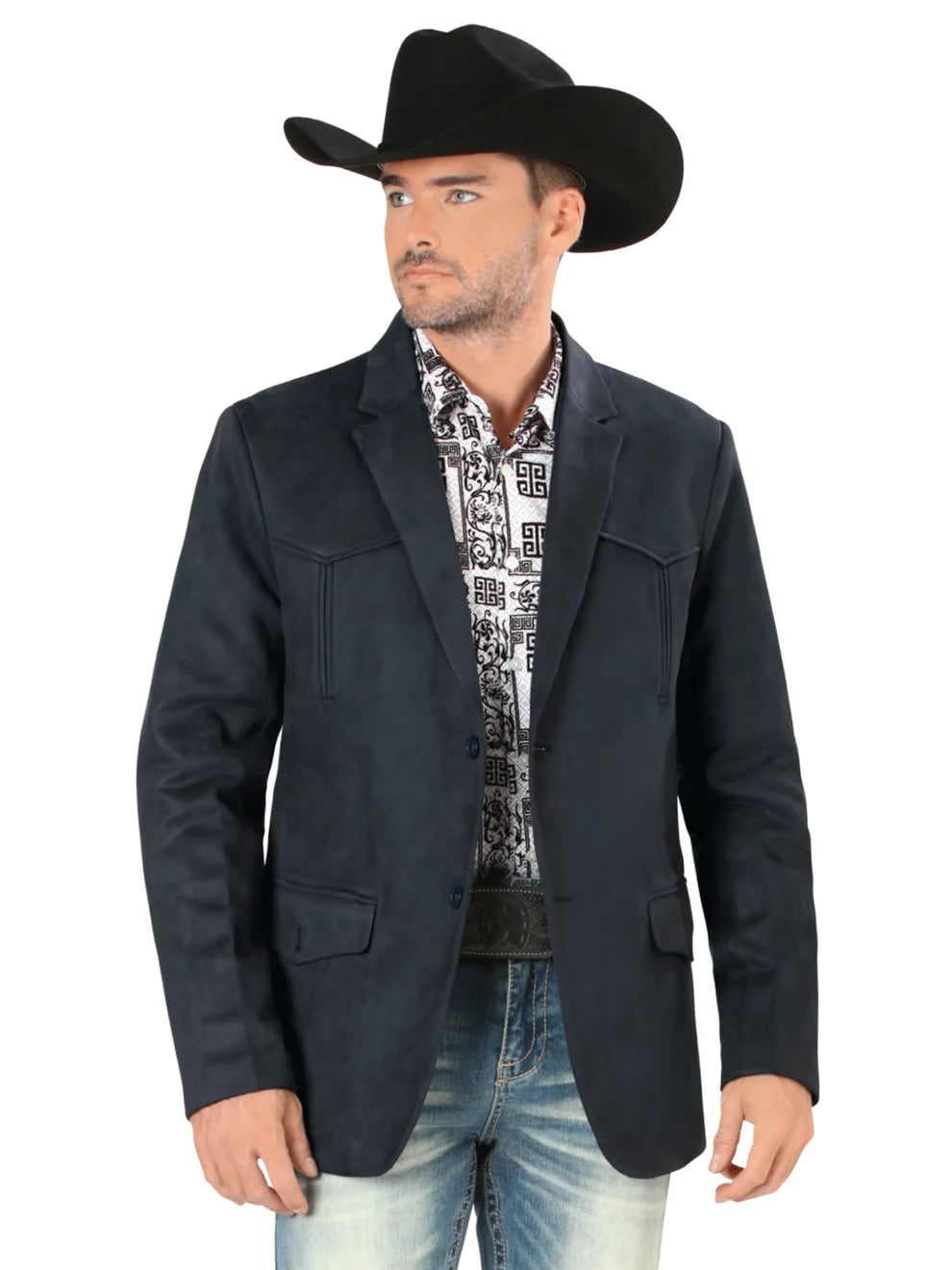 Men's Plain Western Blazer - Montero 2184