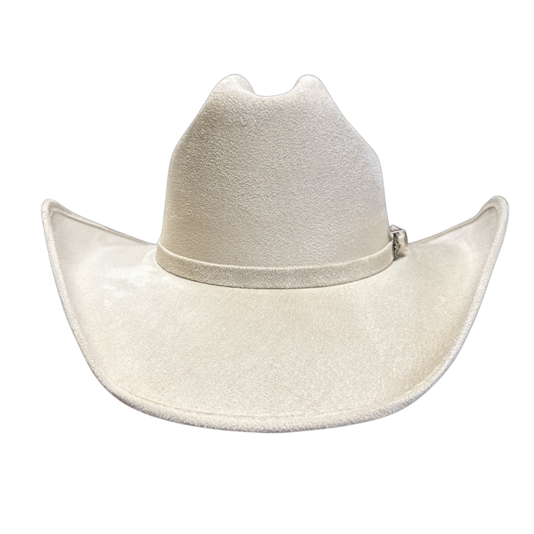 New Cowboy Cattleman Faux Suede Hat - Style Dutch