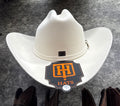 100X Premium Bone-White Western Cowboy Hat - Hometown
