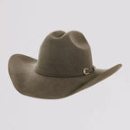 Women's 100% Wool Felt Western Cowboy Hat - Style Cattleman