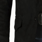 Montero Men's Western Embroidery Faux Suede Blazer - Montero (MT2182)