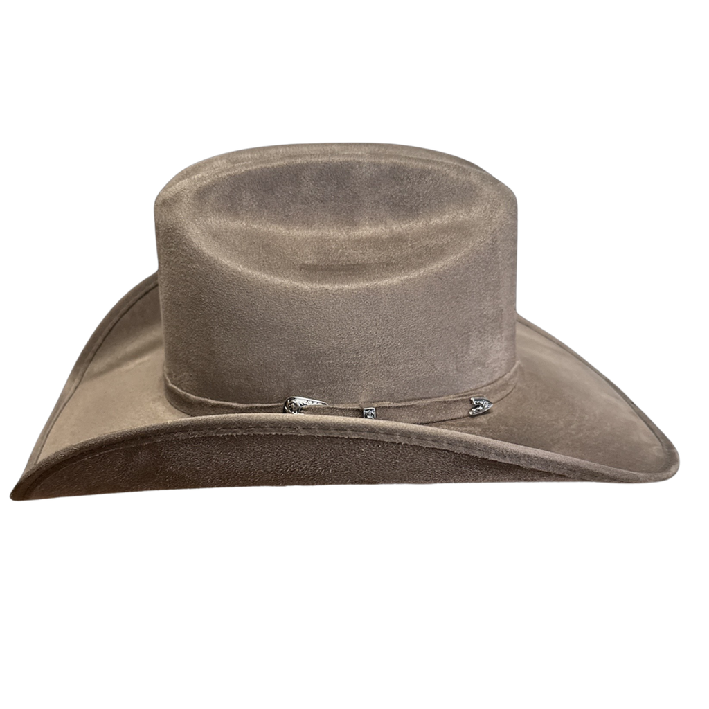 New Cowboy Cattleman Faux Suede Hat - Style Dutch