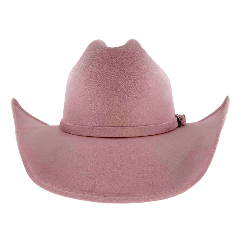 New Cowboy Cattleman Faux Suede Hat - Style Dutch