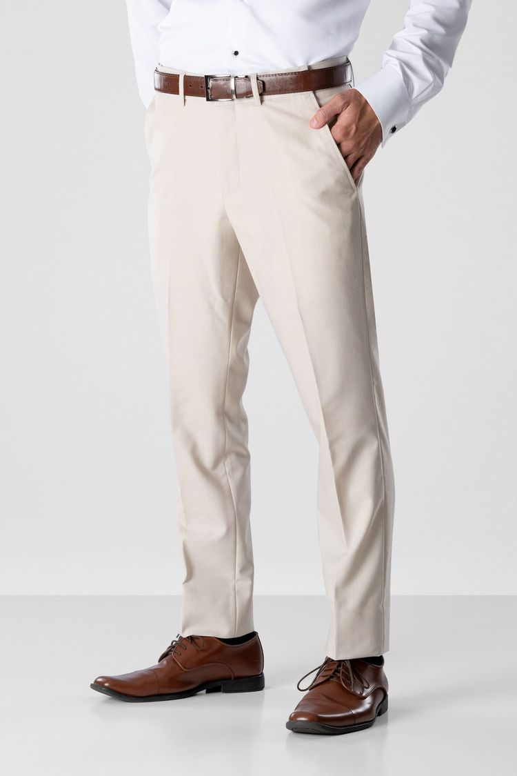 Tan Performance Wedding 3-Piece Suit - Michael Kors 272